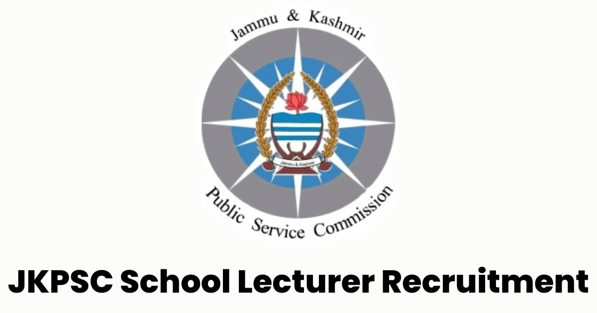 JKPSC School Lecturer Recruitment