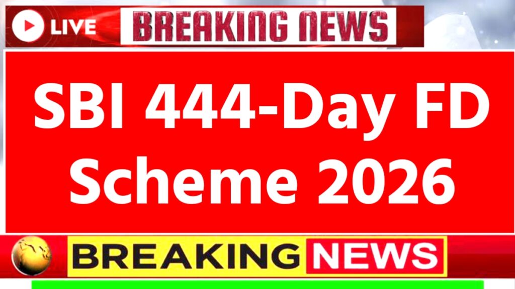 SBI 444-Day FD 2026